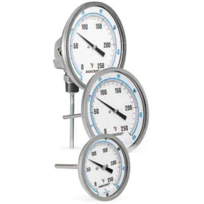 Ashcroft Bimetal Thermometer, EL Series